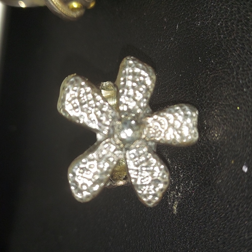 Sterling Silver flower ring